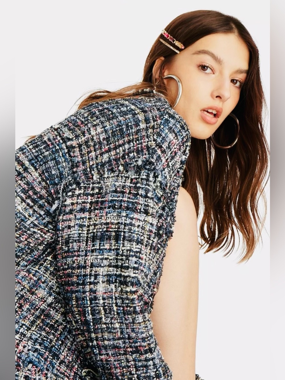 New🔥Multicolor Tweed Jacket